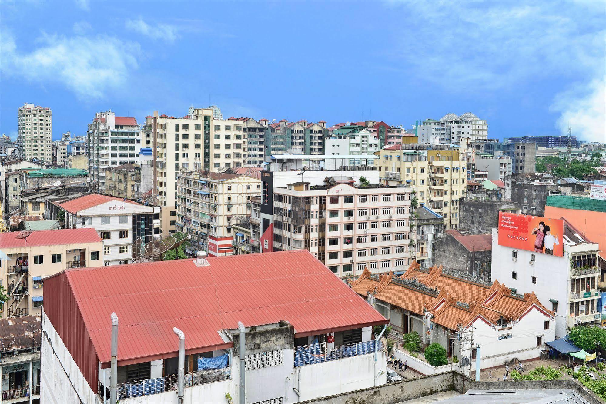 Hotel Grand United - 21St Downtown Yangon Exterior foto