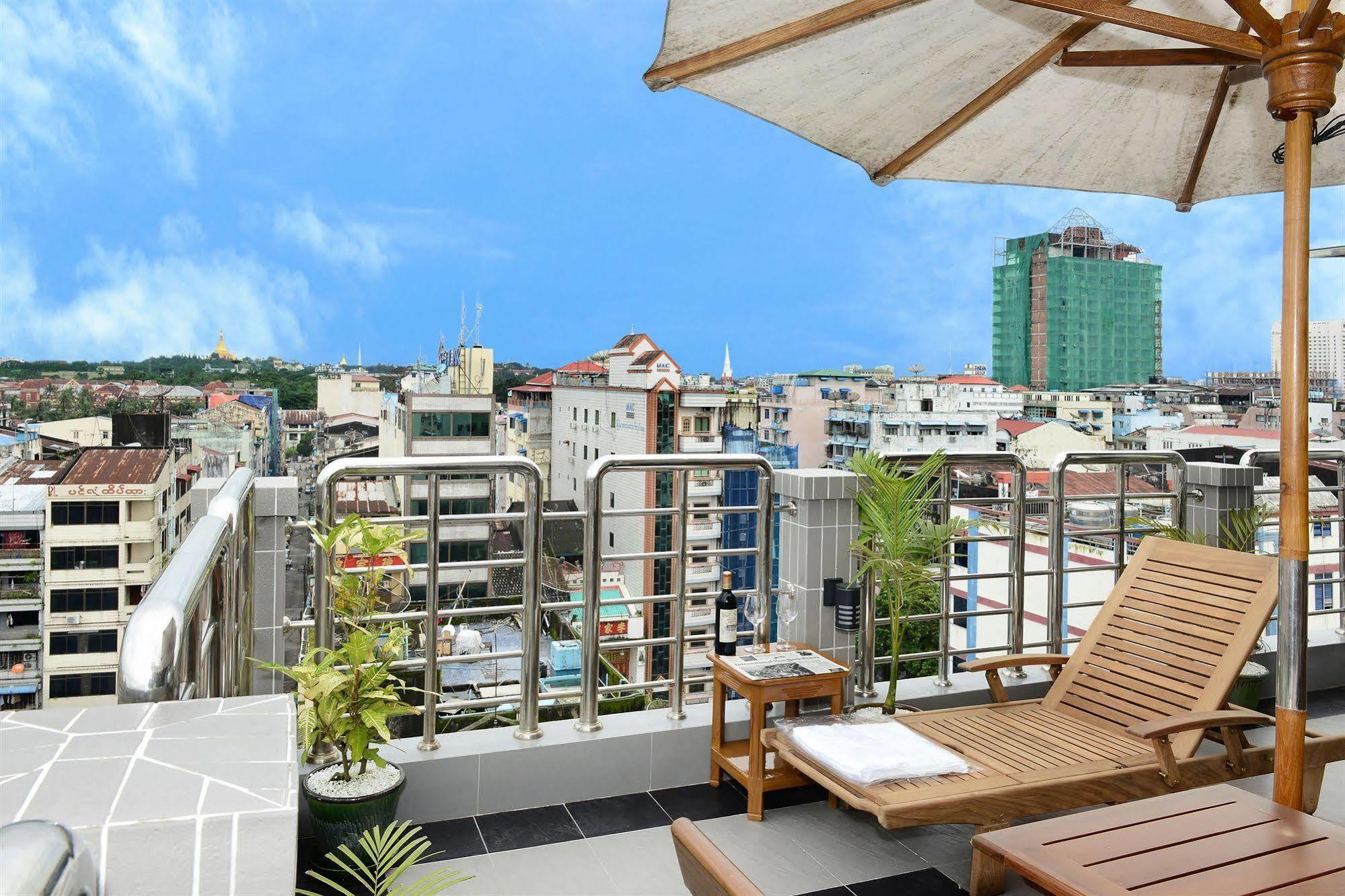 Hotel Grand United - 21St Downtown Yangon Exterior foto